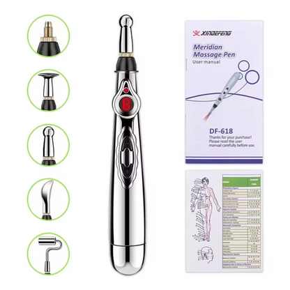 Pain Relief Acupuncture Device with Electronic Functionality