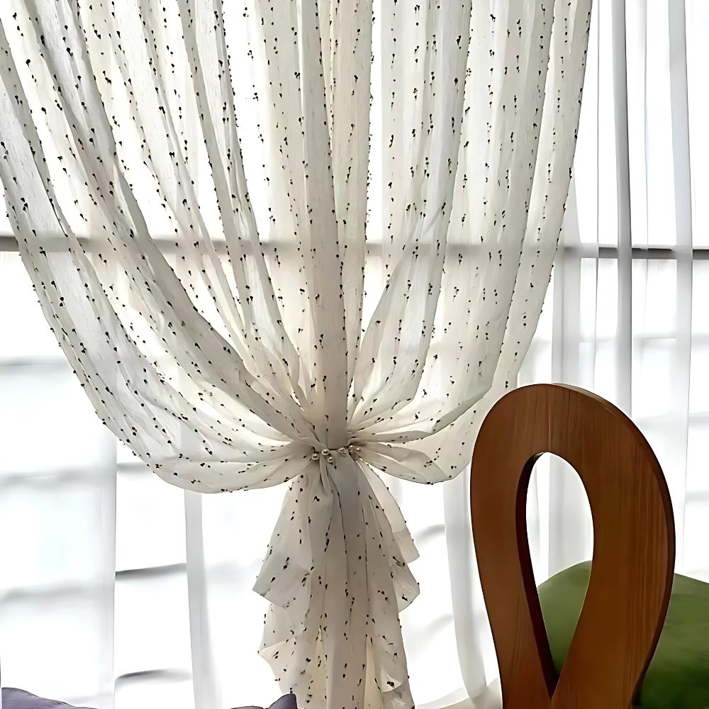Vivid Spectrum Tulle Drapes for a Playful Ambiance