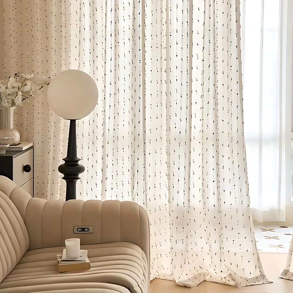 Vivid Spectrum Tulle Drapes for a Playful Ambiance