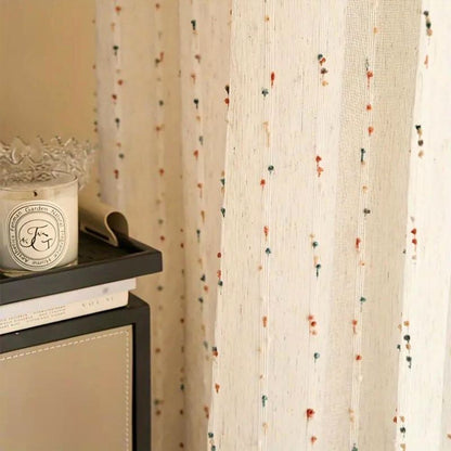 Vivid Spectrum Tulle Drapes for a Playful Ambiance