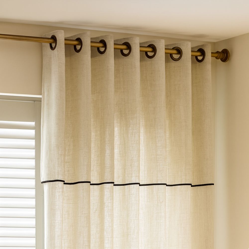 Luminous Breeze Sheer Window Drapes