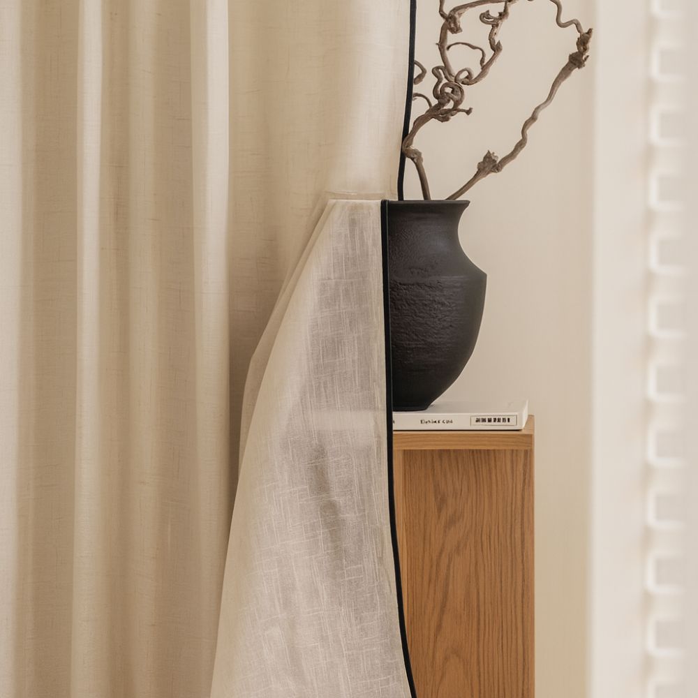 Luminous Breeze Sheer Window Drapes