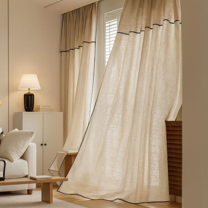 Luminous Breeze Sheer Window Drapes