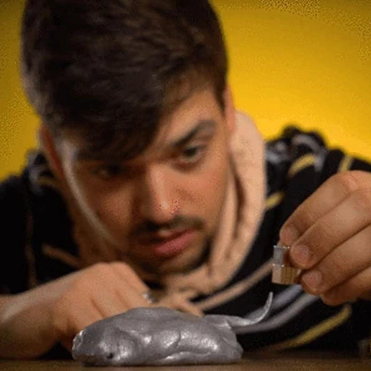 Strong Magnetic Rubber Slime with Super Magnet Properties