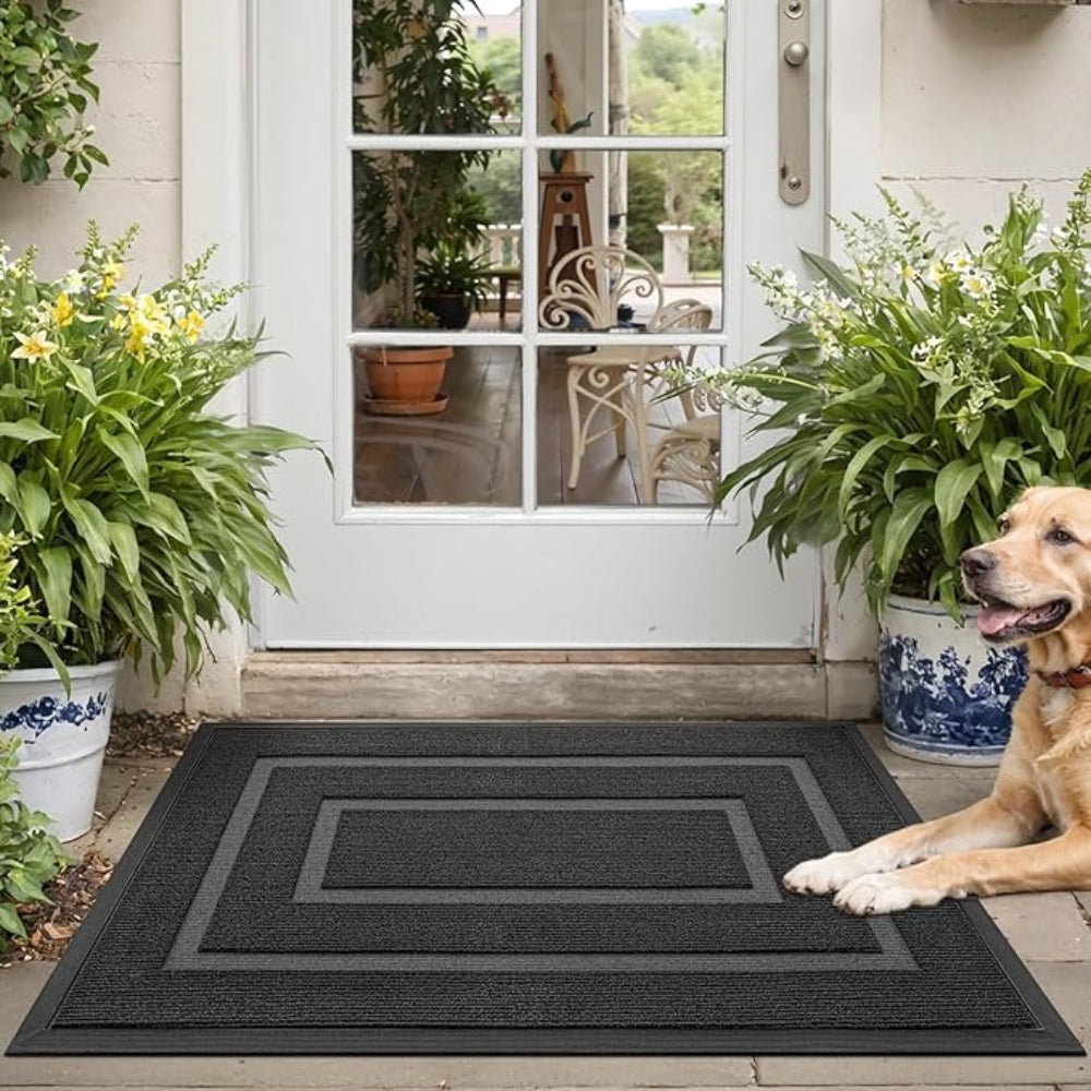 Elegant Dirt Guard Welcome Mat for Home and Patio