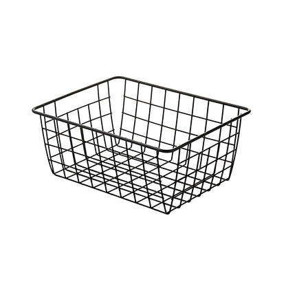 Stylish Iron Storage Basket for Organized Living