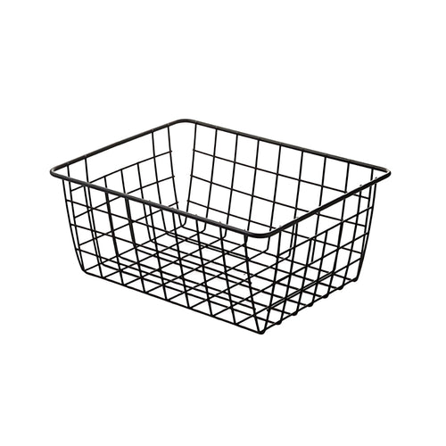 Stylish Iron Storage Basket for Organized Living