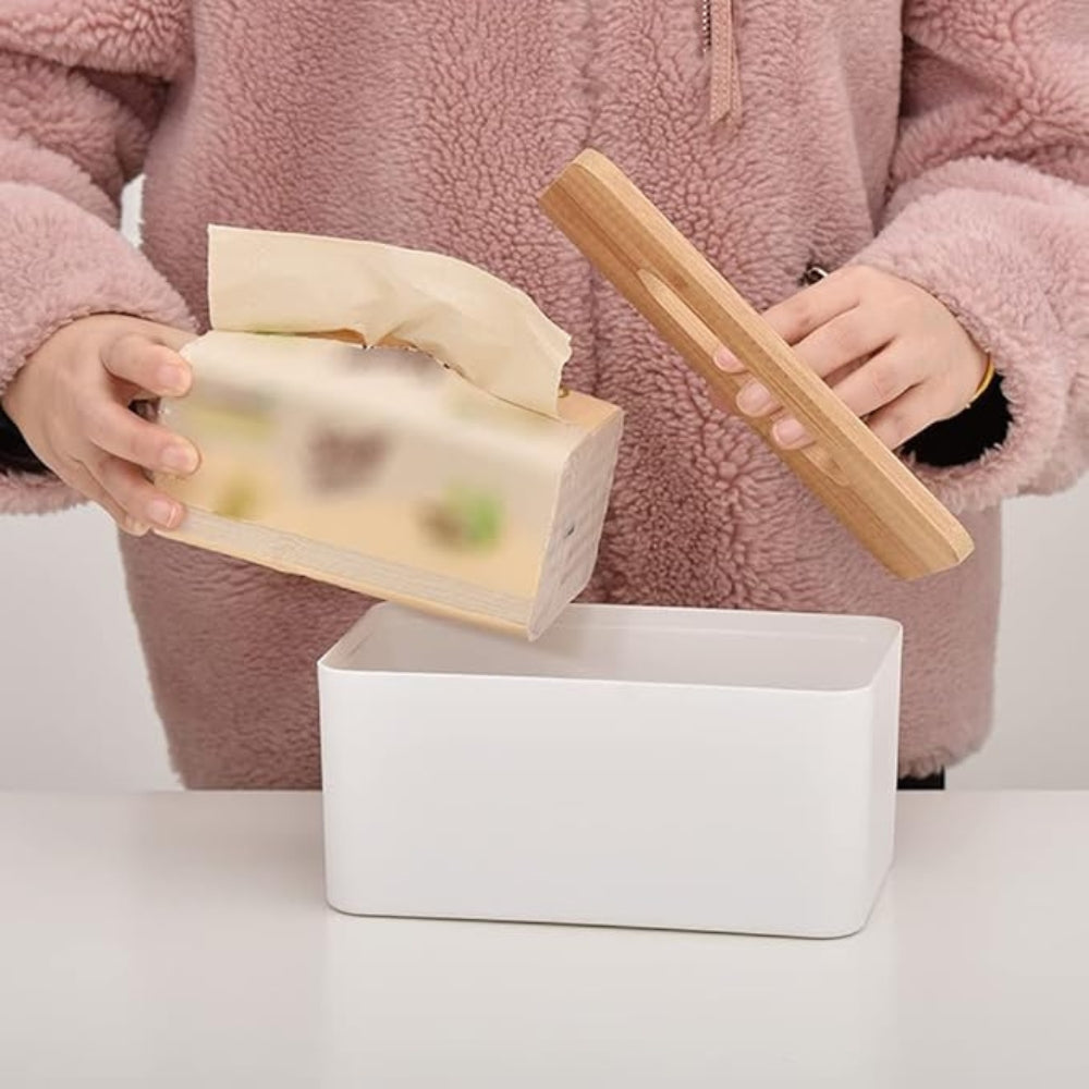 Sleek Modern Tissue Box for Effortless Style