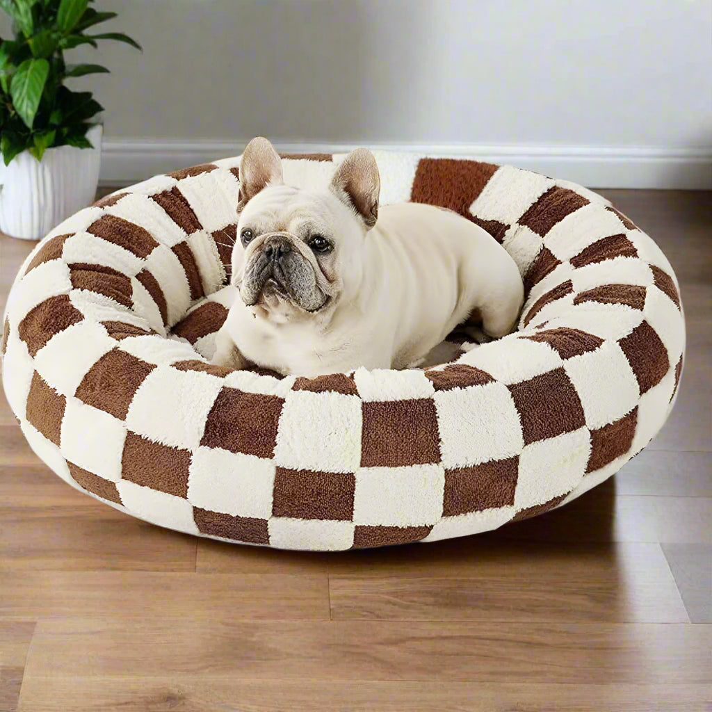 Cozy Chic Orthopedic Pet Bed for Ultimate Comfort