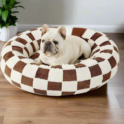 Cozy Chic Orthopedic Pet Bed for Ultimate Comfort