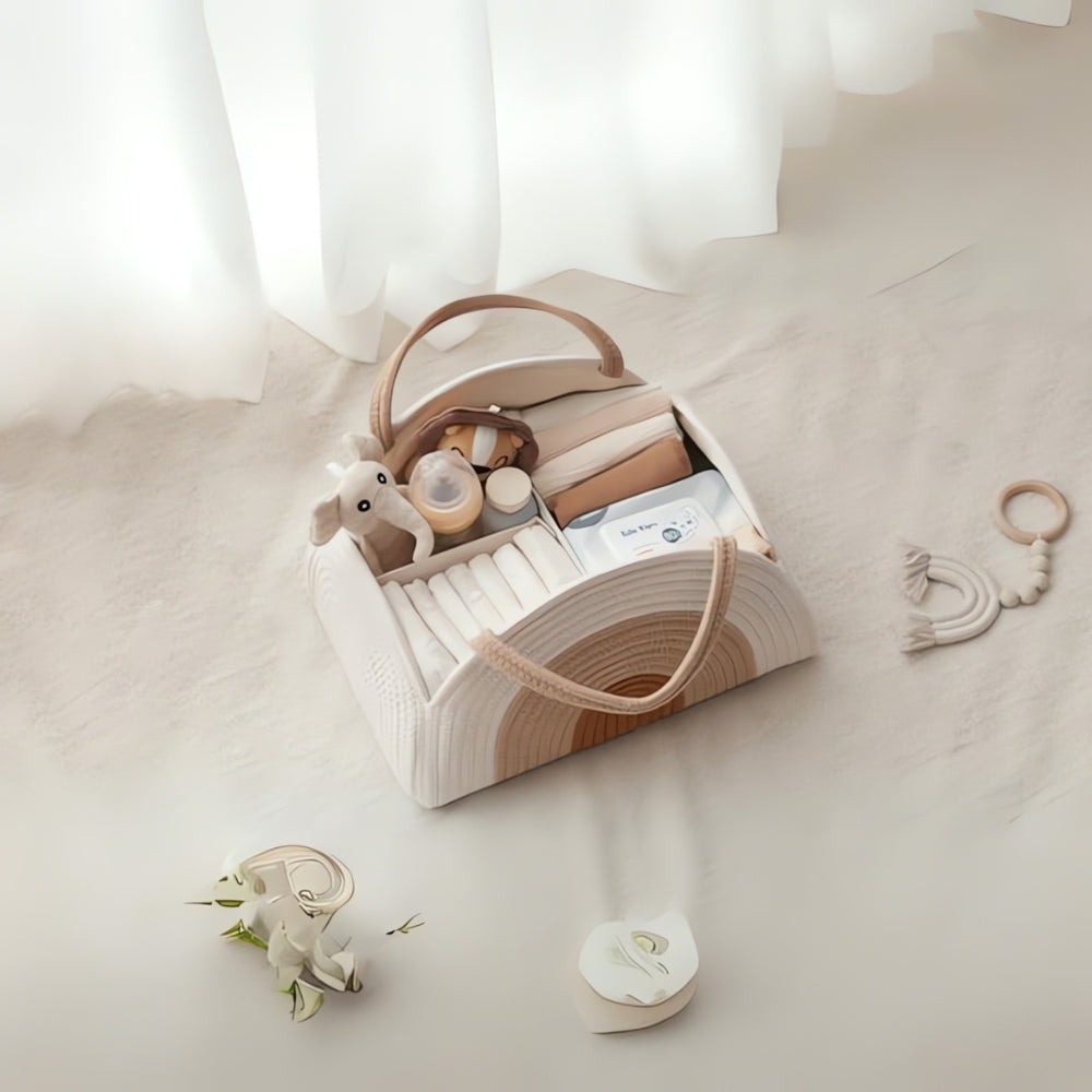 Chic Baby Essentials Organizer for Modern Nurseries