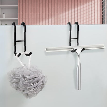 Drill-Free Sleek Bathroom Hanging Hook for Easy Storage