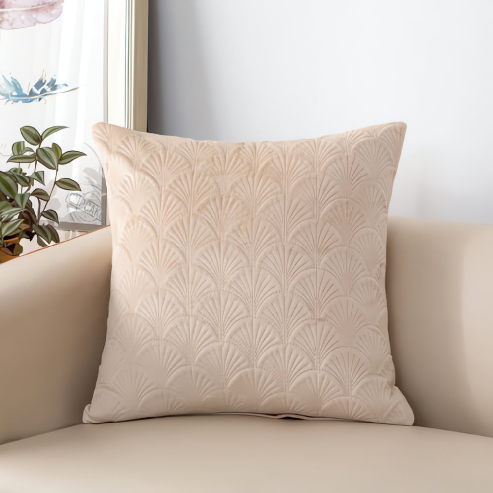 Seaside Serenity Velvet Cushion Cover