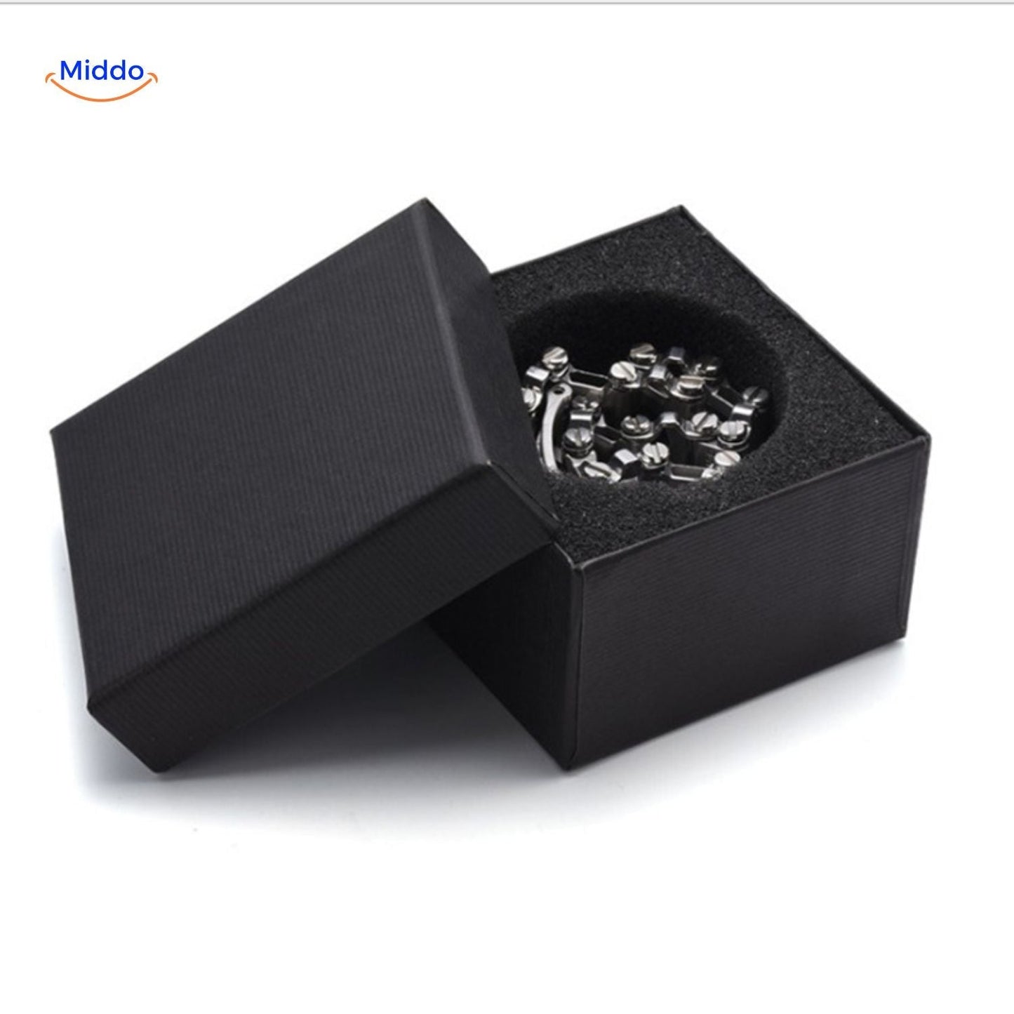 Stainless Steel Tool Bracelet | 29-in-1 Multi-Function Wristband for Any Task