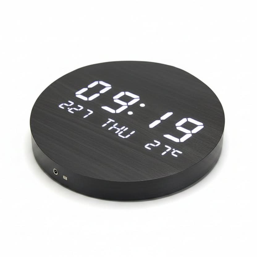 LED Wall Clock - Chic Design for Contemporary Scandinavian Spaces