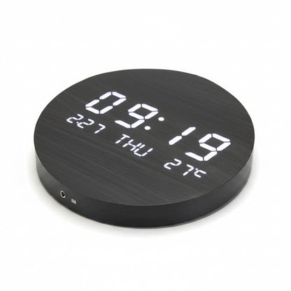 LED Wall Clock - Chic Design for Contemporary Scandinavian Spaces