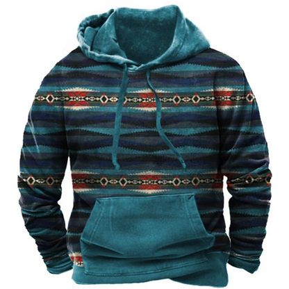 Vibrant Printed Hoodie for Casual Street Style