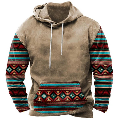 Vibrant Printed Hoodie for Casual Street Style