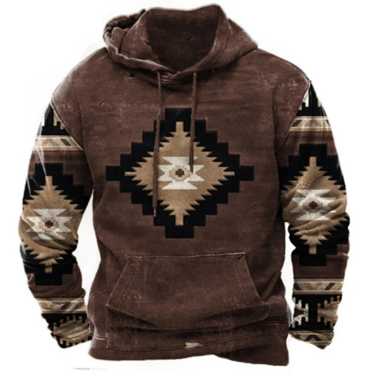 Vibrant Printed Hoodie for Casual Street Style