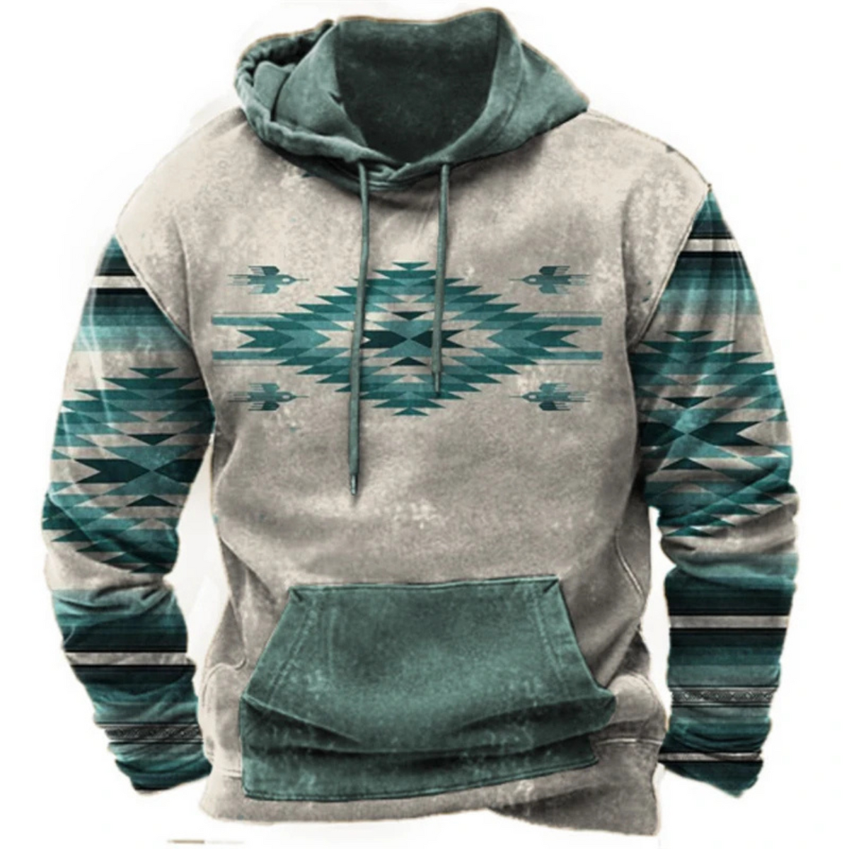 Vibrant Printed Hoodie for Casual Street Style