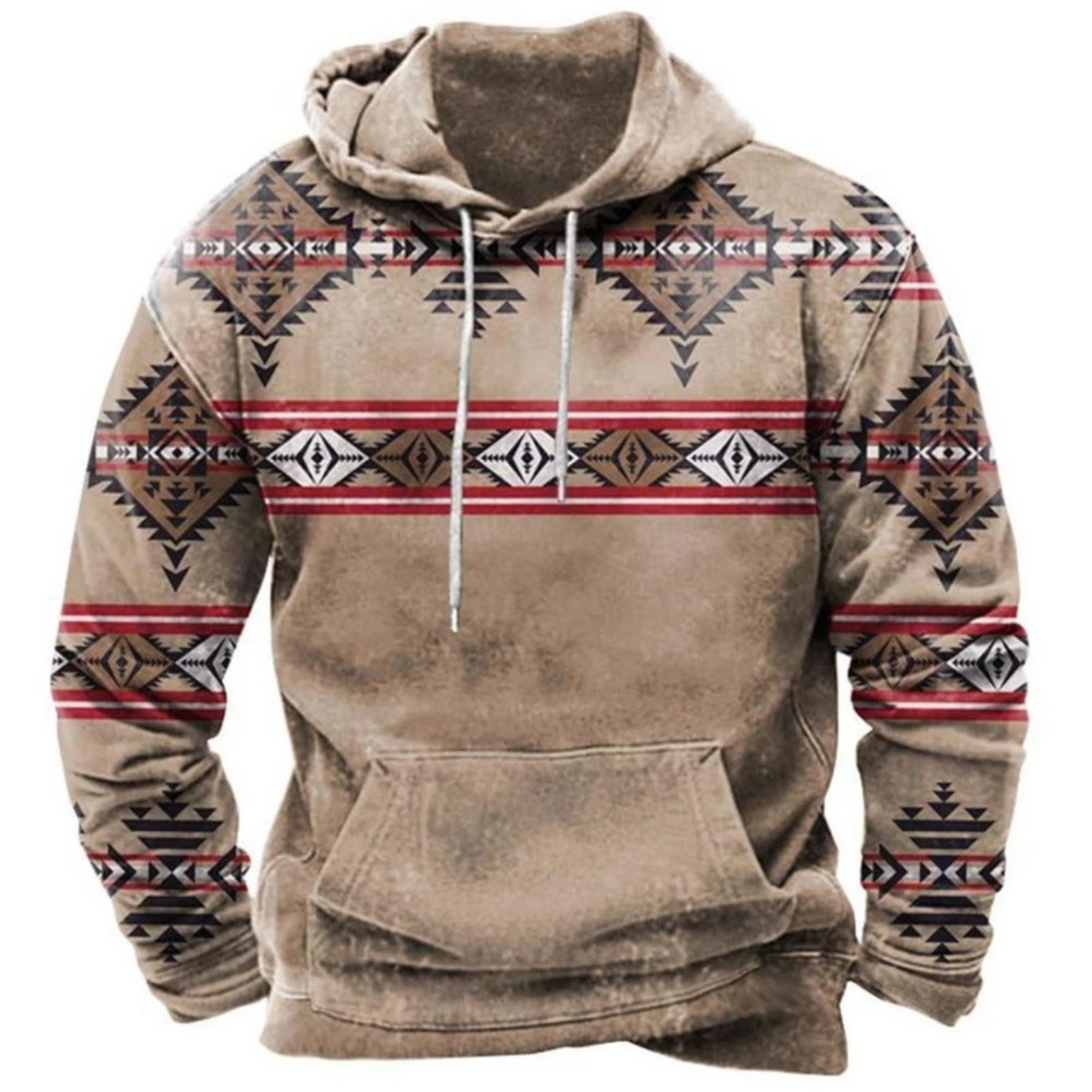 Vibrant Printed Hoodie for Casual Street Style