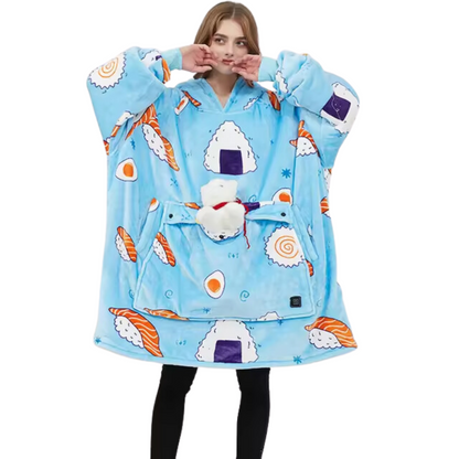 USB Heating Electric Hoodie – Warm and Comfortable Wear
