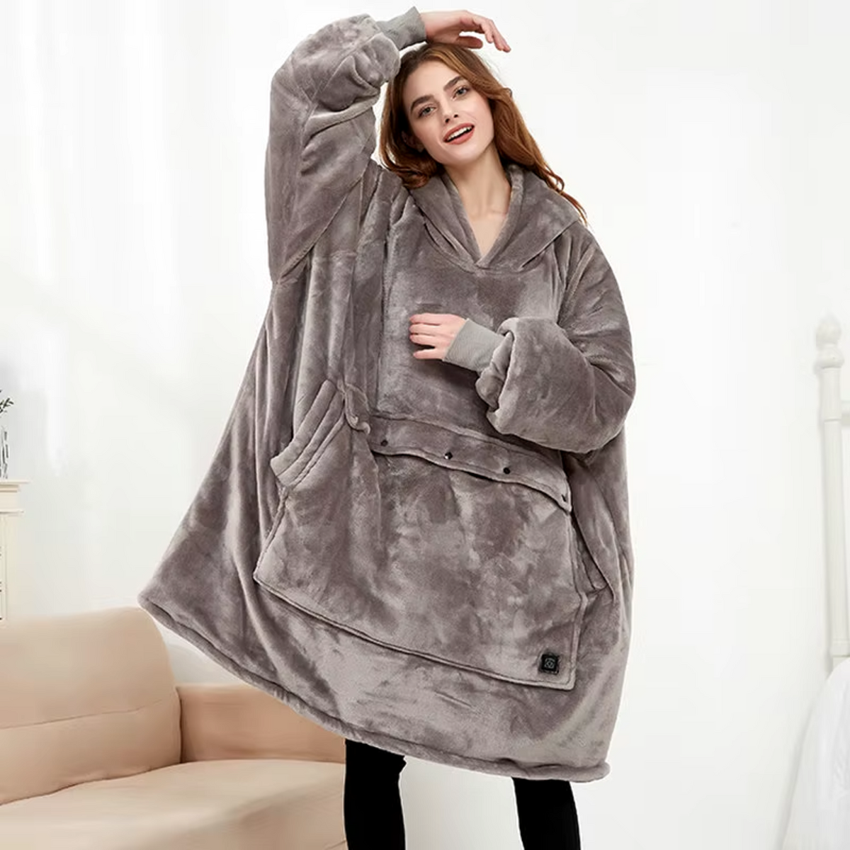 USB Heating Electric Hoodie – Warm and Comfortable Wear