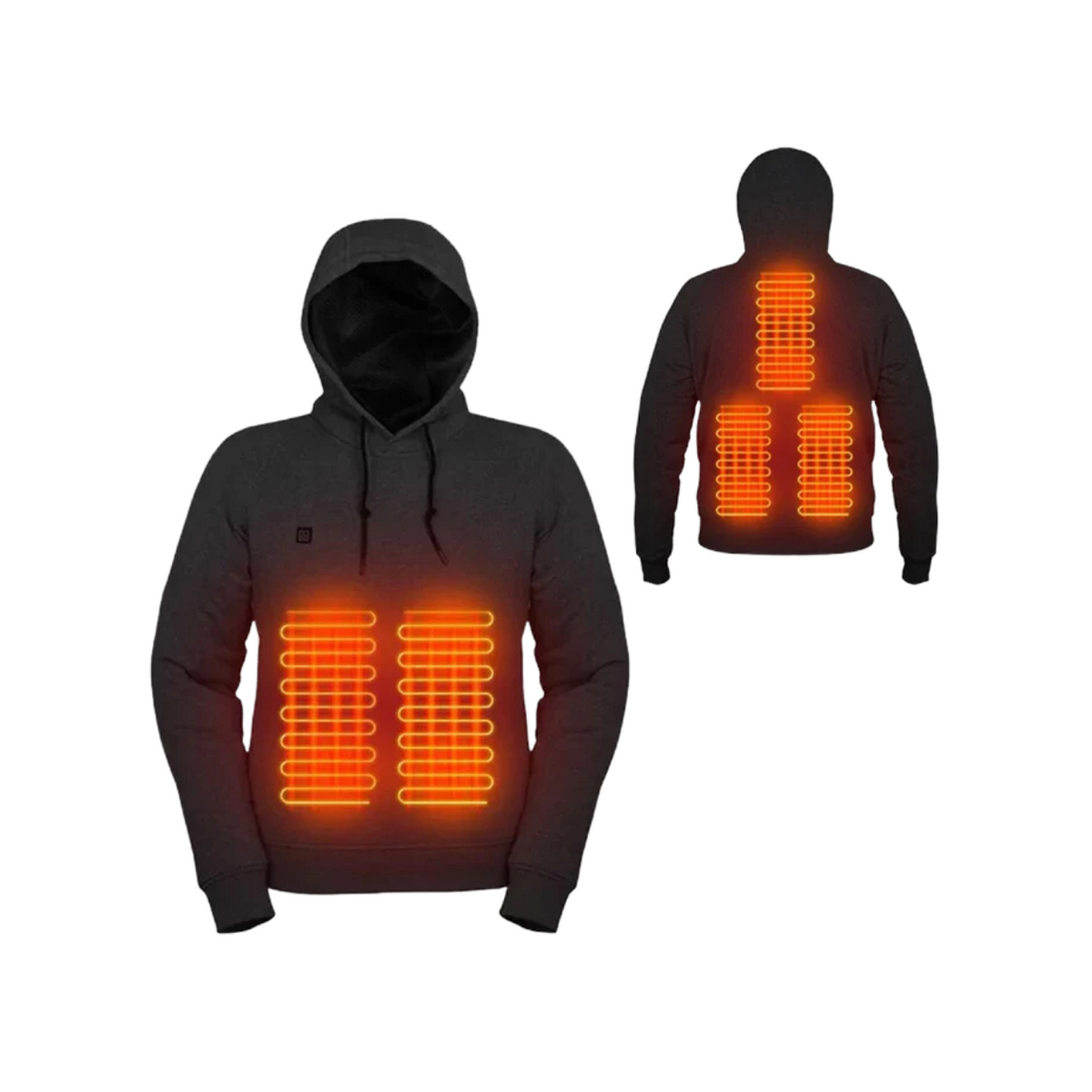 Winter Heated Hoodie - Electric Warmth for Cold Weather
