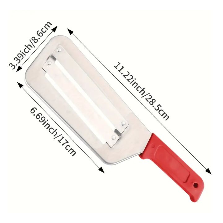 RapidCut Pro | Stainless Steel Dual Blade Slicer
