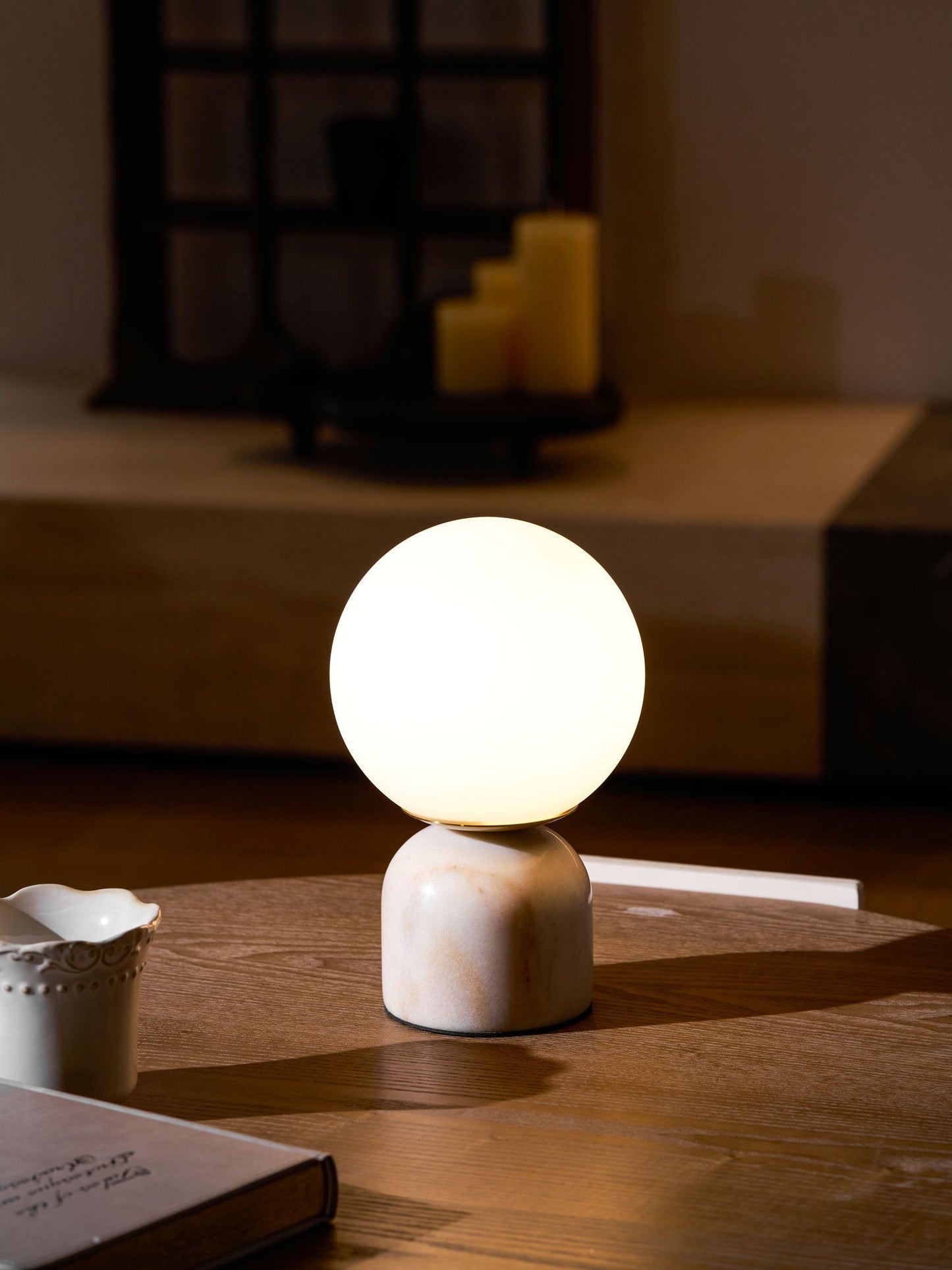 Modern Sphere Table Lamps for Indoor Decor