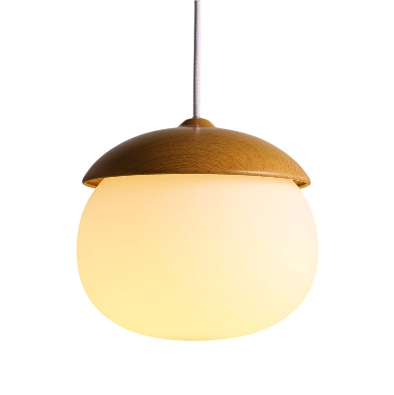 Stylish Wooden Pendant Lamp in Nordic Design
