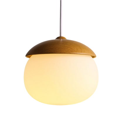 Stylish Wooden Pendant Lamp in Nordic Design