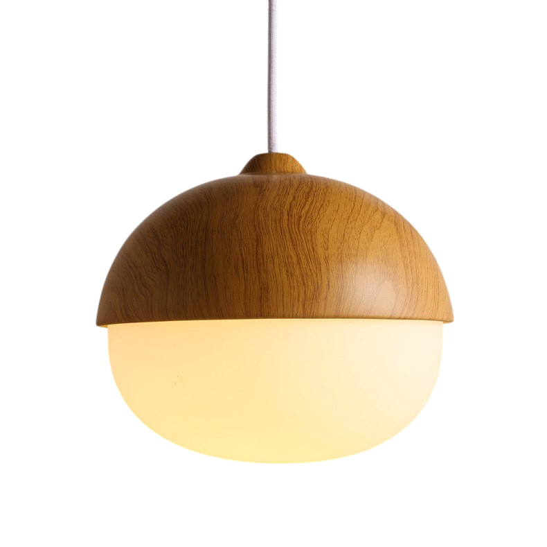 Stylish Wooden Pendant Lamp in Nordic Design
