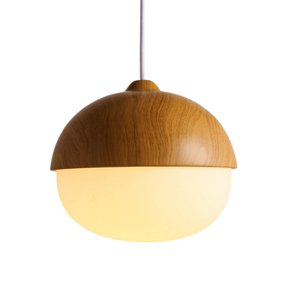 Stylish Wooden Pendant Lamp in Nordic Design