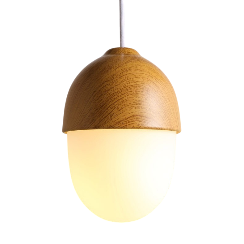 Stylish Wooden Pendant Lamp in Nordic Design