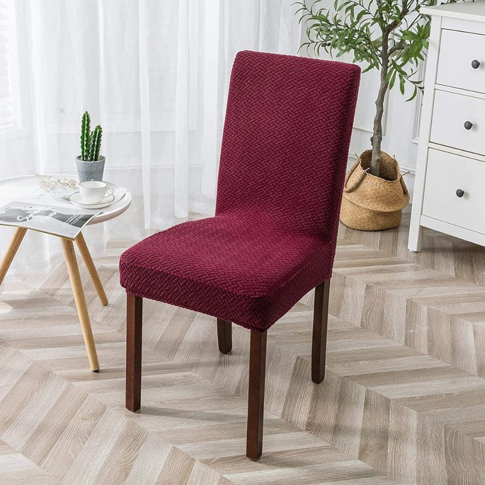Luxurious Stretch Chair Cover for Dining & Office Spaces