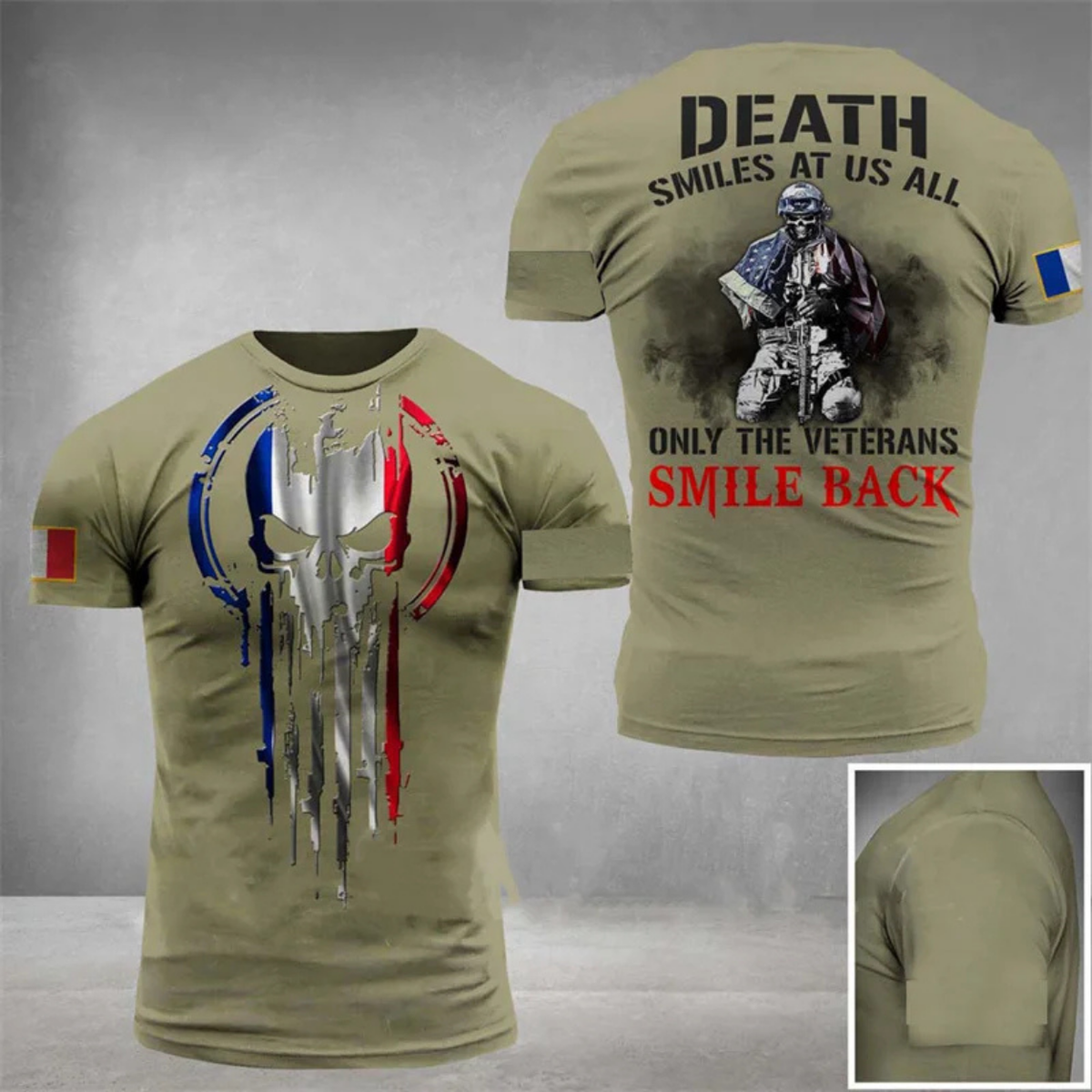 Camouflage Army T-Shirt for Men in Military Style
