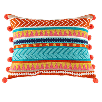 Bohemian Style Vintage Throw Pillow Cover