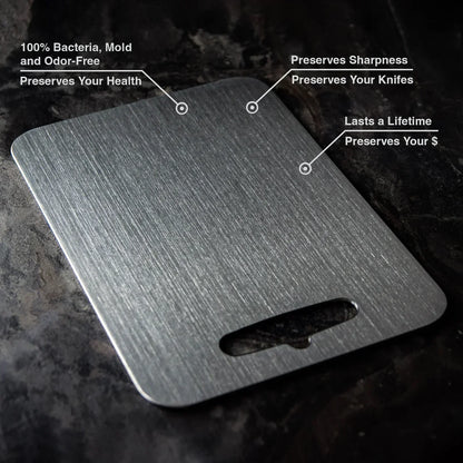 Antibacterial Cutting Board - Scratch-Resistant & BPA-Free, 35x25cm