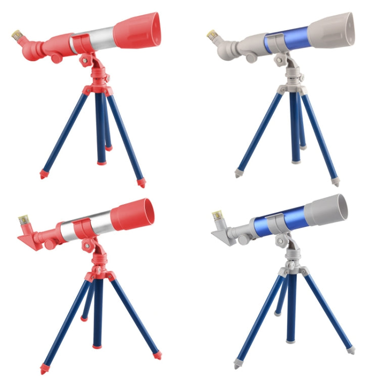 High-Definition Astronomical Telescope for Kids - Educational Tool (Model B, Red)
