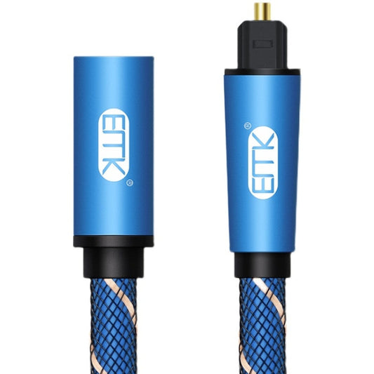 3m Digital Optical Audio Extension Cable – Male to Female SPDIF (Blue)