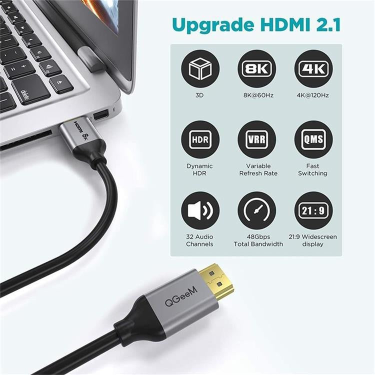 HDMI Cable 4.5m - Supports 8K Resolution and 60Hz Refresh Rate