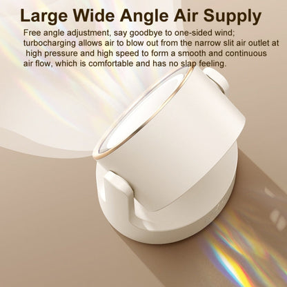 Multifunctional Desktop Fan with LED Light and USB Plug - 3 in 1 with Mirror