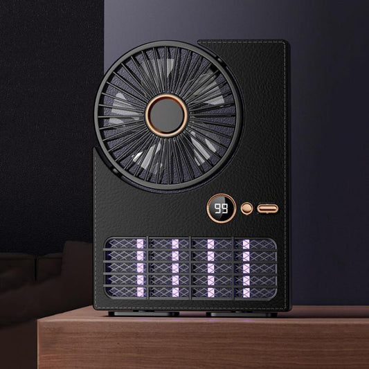 Dual-Function Electric Fan and Mosquito Eliminator Lamp