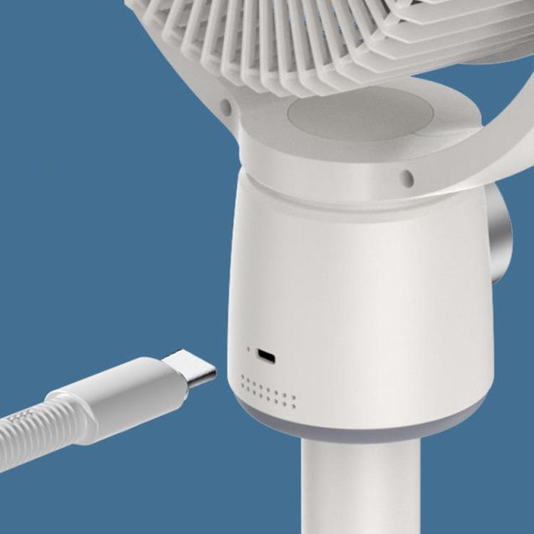 Rechargeable Standing Fan with Remote Control and Timer - Turbo Air Circulator