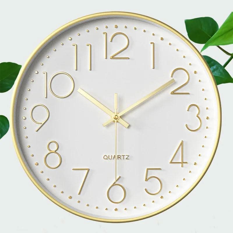 Silent 12-Inch Wall Clock – Non-Ticking Modern Design for Home & Office