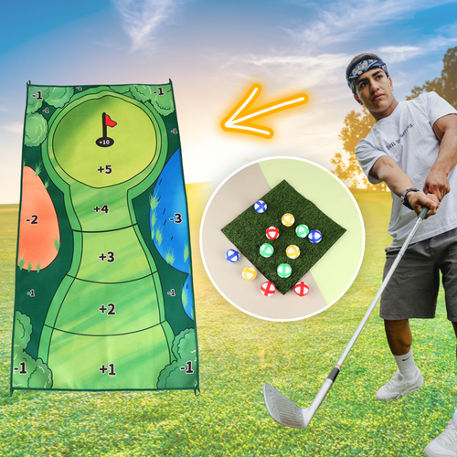 Portable Indoor Golf Game Set for Family Fun