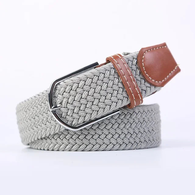 Stretchy Casual Belt Crafted from Elastic Fabric