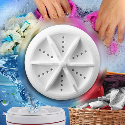 Portable Mini Washing Machine - USB Powered & Compact for Travel, Camping & Small Spaces