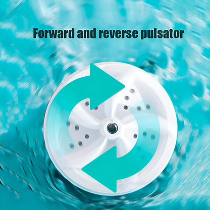Portable Mini Washing Machine - USB Powered & Compact for Travel, Camping & Small Spaces